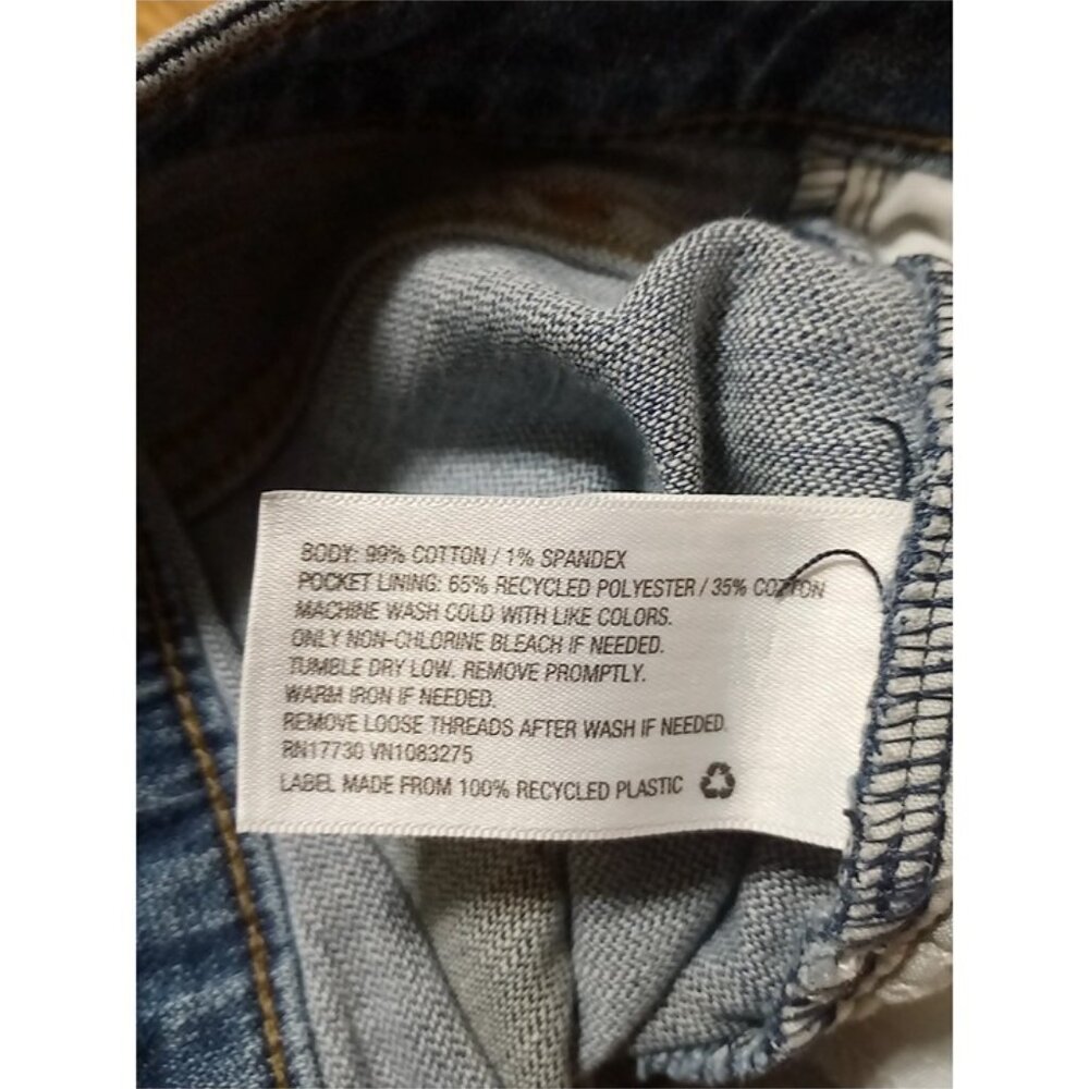 UNIVERSAL THREAD Jeans Shorts Womens 14 / 32 Blue MID RISE BOYFRIEND Preowned - Picture 9 of 9